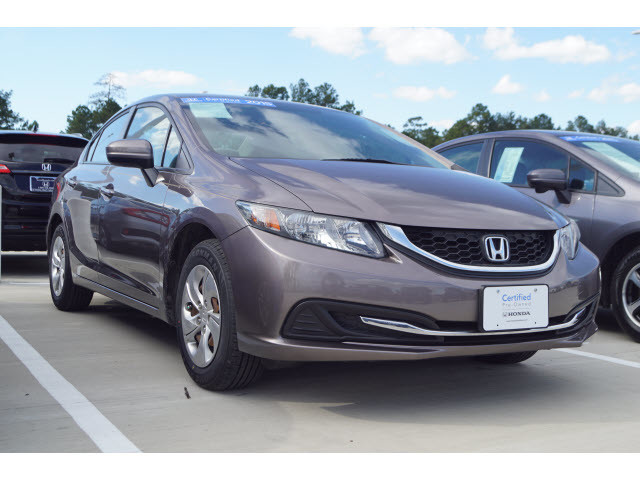 Pre Owned 2015 Honda Civic Sedan Lx Sedan In Houston Fe096790